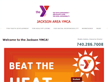 Tablet Screenshot of jacksonareaymca.org